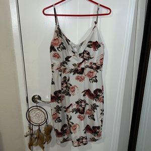 Floral mini dress